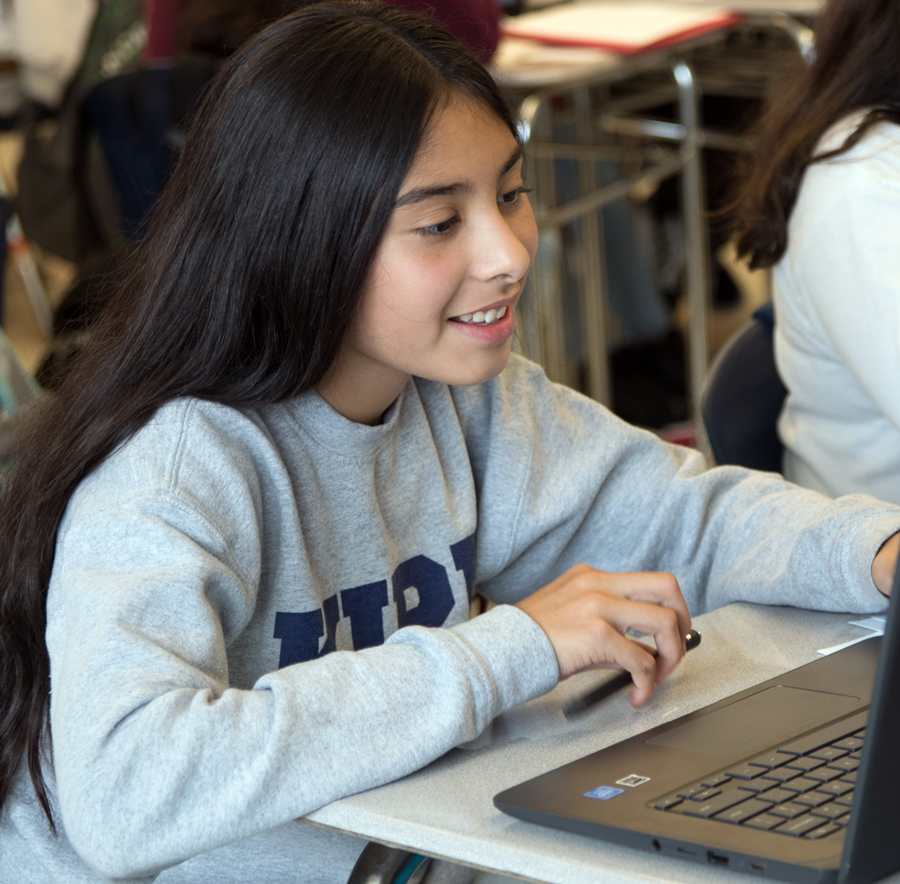 Photo of KIPP Academy Lynn student